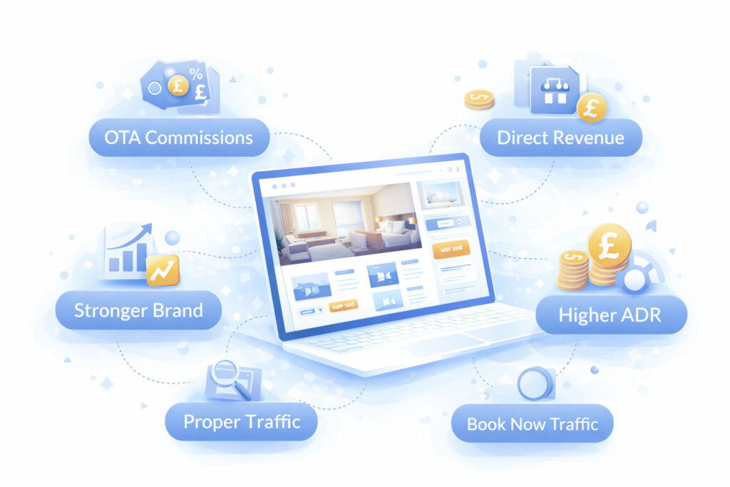 Increase direct revenue traffic