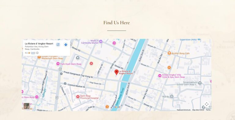 boutique hotel website by exposure creative