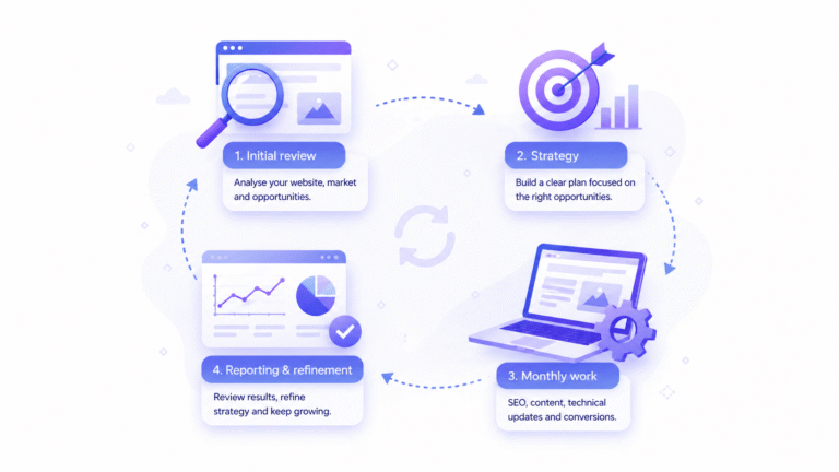 Steps in SEO Packages