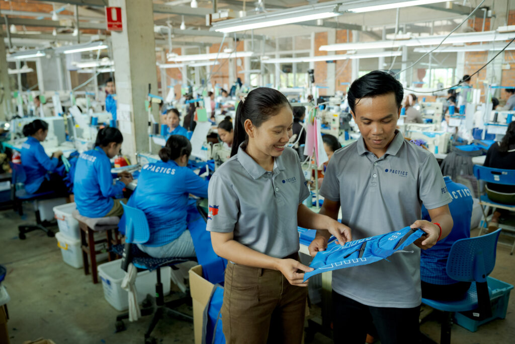 staff in action at factory